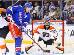 Rangers rali contra Flyers, perde o capitão JT Miller devido a lesão