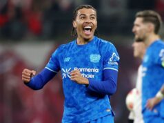 O germano-americano Montrell Culbreath marca na estreia pelo Leverkusen