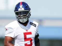 Giants colocaram LB Kayvon Thibodeaux (ombro) no IR, encerrando sua temporada