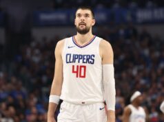 O pivô do Clippers, Ivica Zubac, está fora devido a uma lesão no tornozelo