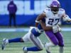 Vikings RB Jordan Mason sofre lesão no tornozelo contra o Giants