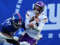 JJ McCarthy, Ryan Kelly e Jordan Mason dos Vikings saem feridos