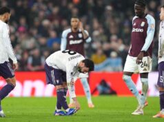 Aston Villa 2-1 Man United: Bruno Fernandes afastado por um ‘tempo’ devido a lesão