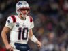 Drake Maye lidera o retorno no 4º quarto e Pats garante a vaga nos playoffs