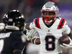 Stefon Diggs brilhou quando os Patriots mais precisaram dele contra os Ravens