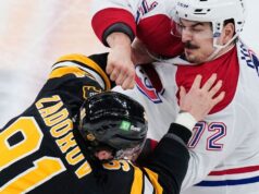 Canadiens ultrapassam os Bruins em uma luta cheia de luta em Boston