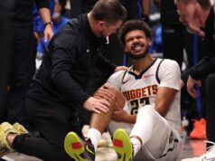 Fontes: Nuggets F Johnson tem hematoma ósseo, vai perder algum tempo