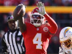 WR Rashee Rice entre quatro jogadores do Chiefs colocados no IR