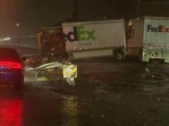 A Costa Oeste foi atingida por fortes chuvas e inundações mortais nos feriados