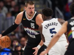 Jokic marca 18 pontos no OT e tem triplo-duplo de 56 pontos na vitória do Nuggets