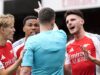 Arsenal x Brighton: Mikel Arteta ‘cortado’ pelo cartão vermelho de Declan Rice