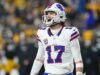 Josh Allen, do Bills, está pronto para jogar contra os Eagles após lesão no pé