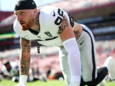 Fontes: Maxx Crosby, estrela dos Raiders, deverá precisar de uma cirurgia no joelho