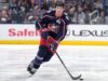 O defensor dos Blue Jackets, Zach Werenski, foi colocado na reserva por lesão