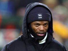 Ravens dizem que o status de Lamar Jackson contra Steelers TBD