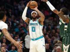 Miles Bridges, do Hornets, sai da derrota para o Bucks devido a uma lesão no tornozelo