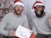 Cartões festivos de Natal dos Buccaneers tight ends perdidos no correio