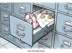 Melhores desenhos animados de um ano terrível: The Epstein Files Edition