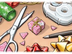 Desenho animado: Natal Azul