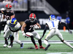 Bijon Robinson quebrou o recorde de jardas de scrimmage dos Falcons em uma única temporada