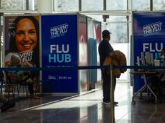 A gripe está aumentando em todo o país. O número de internações quase dobrou em uma semana.