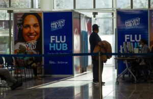 A gripe está aumentando em todo o país. O número de internações quase dobrou em uma semana.