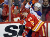 Blake Coleman marca no final da partida e Flames vence Oilers por 3-2