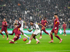 Pecadores e Santos: Juventus 2, Roma 1