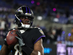Lamar Jackson participou do treino de quarta-feira