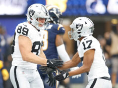 Justamente quando os gerentes de fantasia estão prestes a estragar tudo, Brock Bowers marca um segundo caça-tanques louco contra os Chargers.