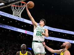 Hugo González, do Celtics, alcançou feito raro com sua última atuação