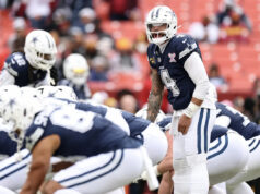 Recapitulação do primeiro tempo de Cowboys vs. Commanders: Dallas lidera por 24 a 10 no dia de Natal