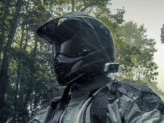 Não precisa ser caro, como deixar a viseira do capacete escorregadia como folhas de taro