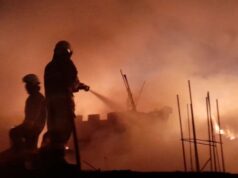 O incêndio no Hospital Pengayoman Cipinang começou no segundo andar, 28 pacientes foram evacuados