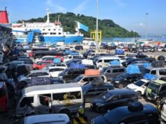 D-5 Natal, 183.581 pessoas e 47 mil veículos cruzam o Estreito de Sunda