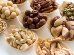 6 tipos de nozes têm maior teor de proteína do que ovos