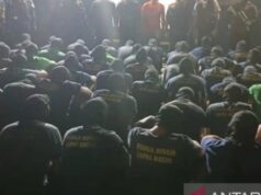 1.882 prisioneiros de alto risco transferidos para a prisão de Nusakambangan