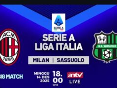 Ao vivo na ANTV, a luta de Jay Idzes e outros para conter os ataques do AC Milan