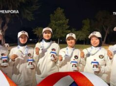 A equipe indonésia de Woodball fecha os Jogos SEA de 2025 com seis medalhas