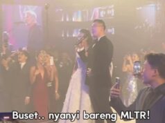 Fantástico! Diz-se que o casamento de Vincent Mergonoto Melissa atingiu Rp. 100 bilhões, convidando o MLTR a estar no centro das atenções