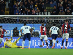 Passada a disputa de pênaltis, Bologna chega à final da Supercopa italiana após humilhar o Inter de Milão