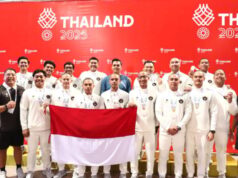 Ganhando uma medalha de prata, a equipe masculina de pólo aquático da Indonésia mostra uma mentalidade de campeão nos Jogos SEA de 2025