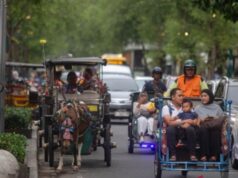 371.241 veículos entram em Yogyakarta antes do Natal e do ano novo de 2026
