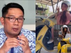 Lisa Mariana e Aura Kasih têm motos gêmeas, Ridwan Kamil as comprou?