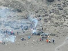 Helicóptero cai no Monte Kilimanjaro, Tanzânia, cinco pessoas mortas