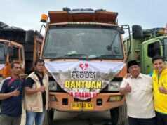 Acelerando a recuperação de desastres, DMDI Indonésia envia dezenas de toneladas de equipamentos pesados para Sumatra