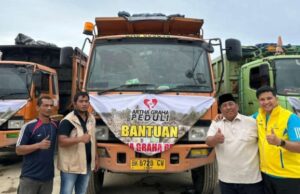 Acelerando a recuperação de desastres, DMDI Indonésia envia dezenas de toneladas de equipamentos pesados para Sumatra