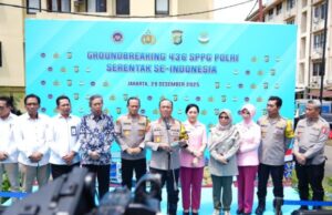 Polri inovador 436 SPPG simultaneamente em toda a Indonésia