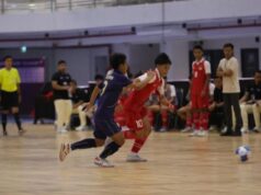 Jogador da seleção indonésia de futsal agredido pela Tailândia, Hector Souto pulveriza árbitro da FIFA