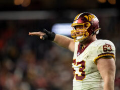 Comandantes colocaram Tyler Biadas na reserva de feridos